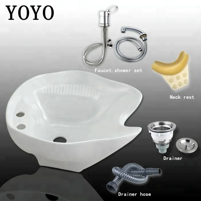 Shampoo Chair Ceramic Basin / Hairdressing Shampoo Wash Basin Yob20 Buy Shampoo Chair Ceramic