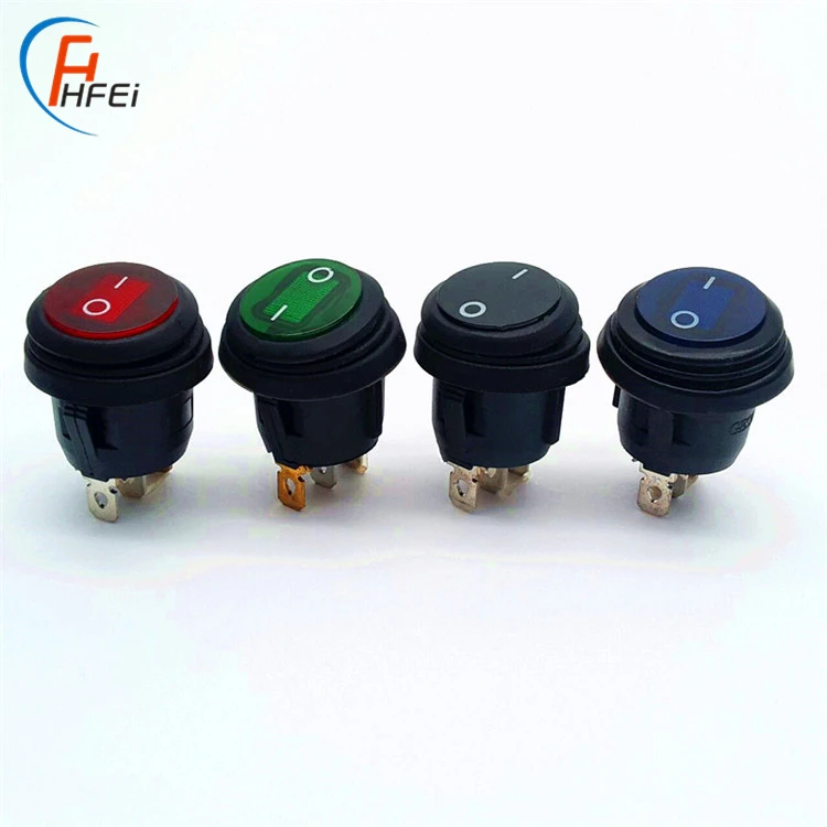 Enec Round Rocker Switch 16a Rocker Switch 250v T125 Kema Keur Rocker Switch