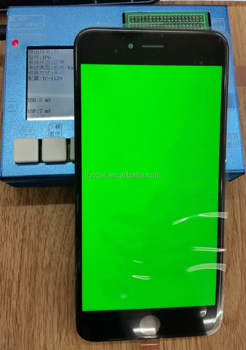 
 Для iPhone 6 6 S Plus 4g 4s 5 5s 5c ЖК тестер аппаратa 7 в 1 Запасные части узла ЖК-дисплея и сенсорного экрана металла тестирования оправа, Бесплатная доставка dhl  