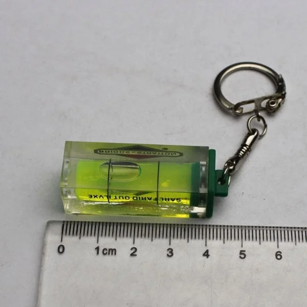 Portachiavi Mini Livella Trasparente In PET. Katinka - Foto 2