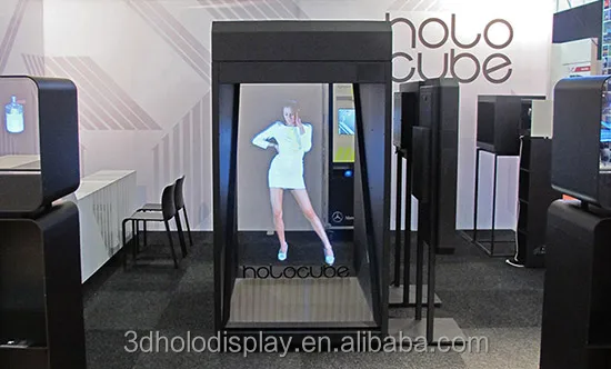 22-70 Holocube 3D Hologram Projector System , Virtual Projection  Technology