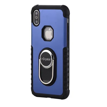 Plastic Hybrid Heavy Duty Armor Phones Case For Apple iPhone 5 5S SE 6 6s 7 8 Plus X XS MAX XR Shock Proof Cover