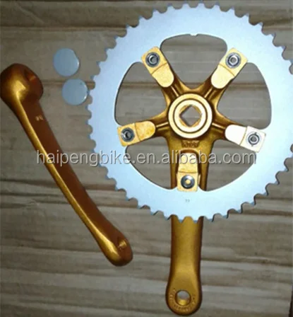 carbon steel crankset