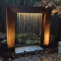 Chinese Garden Decor Large Outdoor Decor Water Fountain Drawing