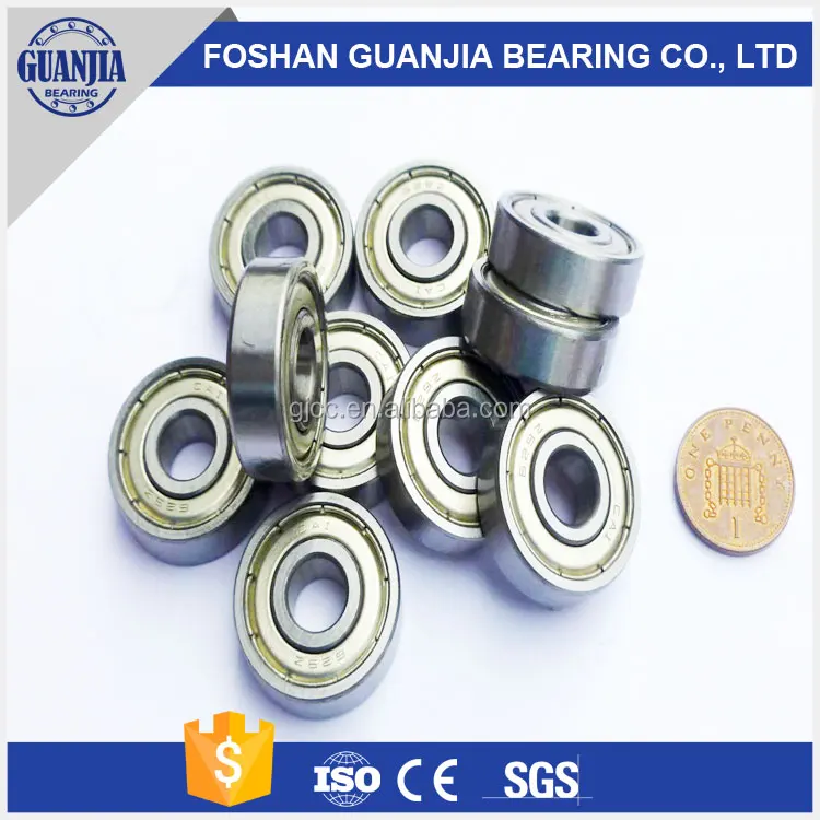 627 N1z Bearing Abec9 in Deep groove Ball Bearings by Size 7*22*7mm