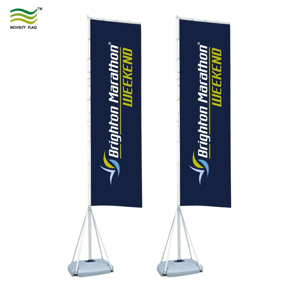 Printed Advertising Beach Flag Medium 320cm double sided delivery 