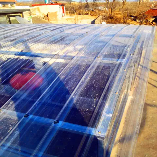 BONAI анти УФ frp парниковая панель Стекловолоконная GRP skylight лист оцинкованная кровля