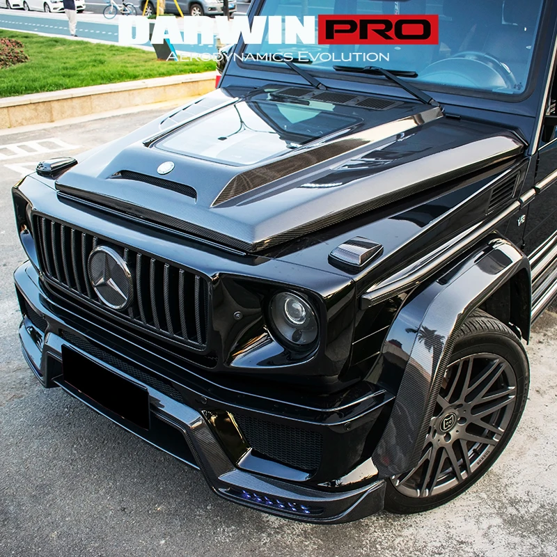 Kit Capot Brabus En Fibre De Carbone Pour Mercedes G-Class W463 - Occasion - Installation Facile