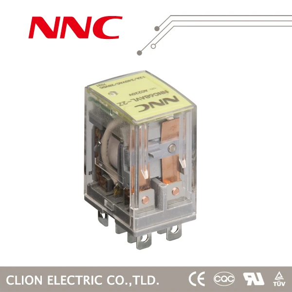 NNC Clion NNC68A LY2 10A 8Pin Votage Relay 24V General Purpose Relay Jqx-13f Electromagnetic Relay Coil 220vac