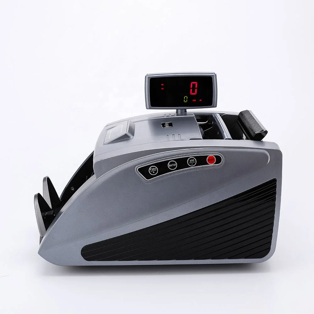R2166 Automatic Mix Money Note Counter Portable Bill Glory Currency Counting Machine