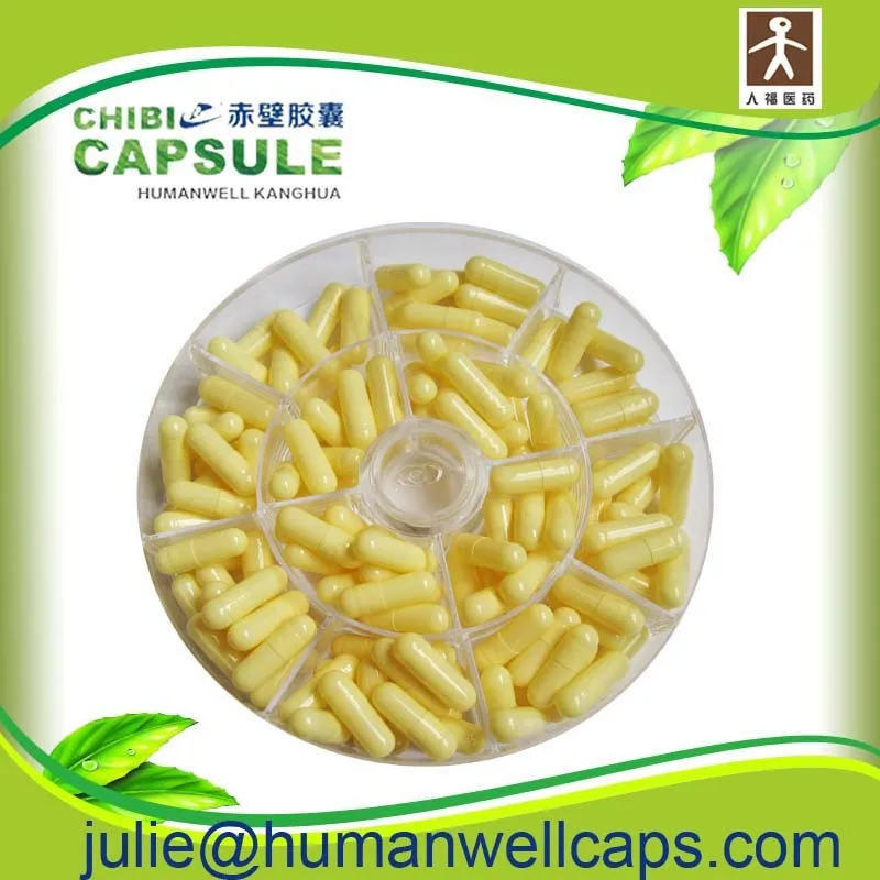 Свободные твердые желатиновые пустые капсулы размер 3 печатных