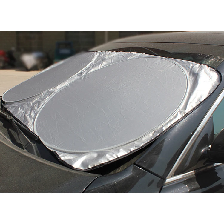 Hot Sales Customized Sublimation Car Sunshade with UV Protection Printable Front Side Rear Window Curtains