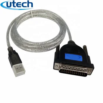 Usb To Db25 Parallel Printer Cable Adapter Male To Female Connector ...