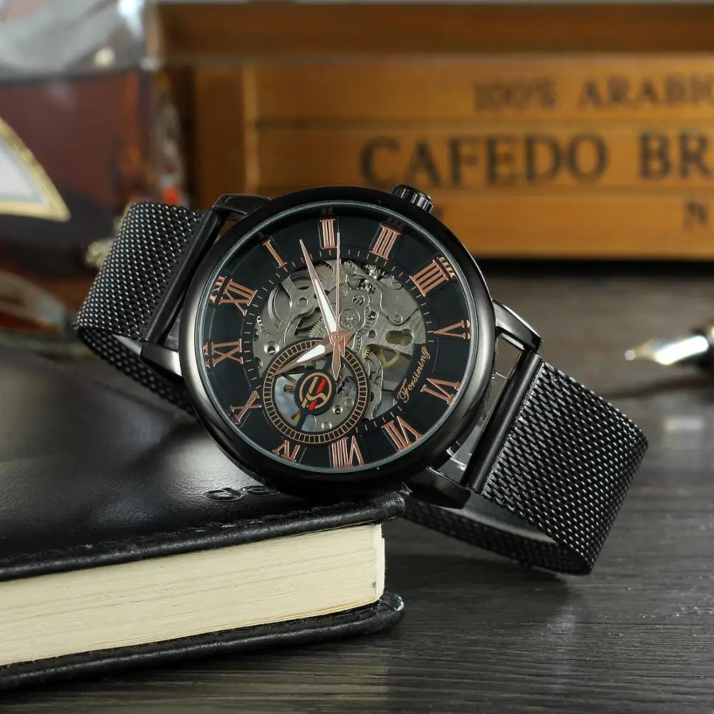 Forsining Custom logo Watch Mechanical Build Your Brand New Fashion Men 2023 for Sale
