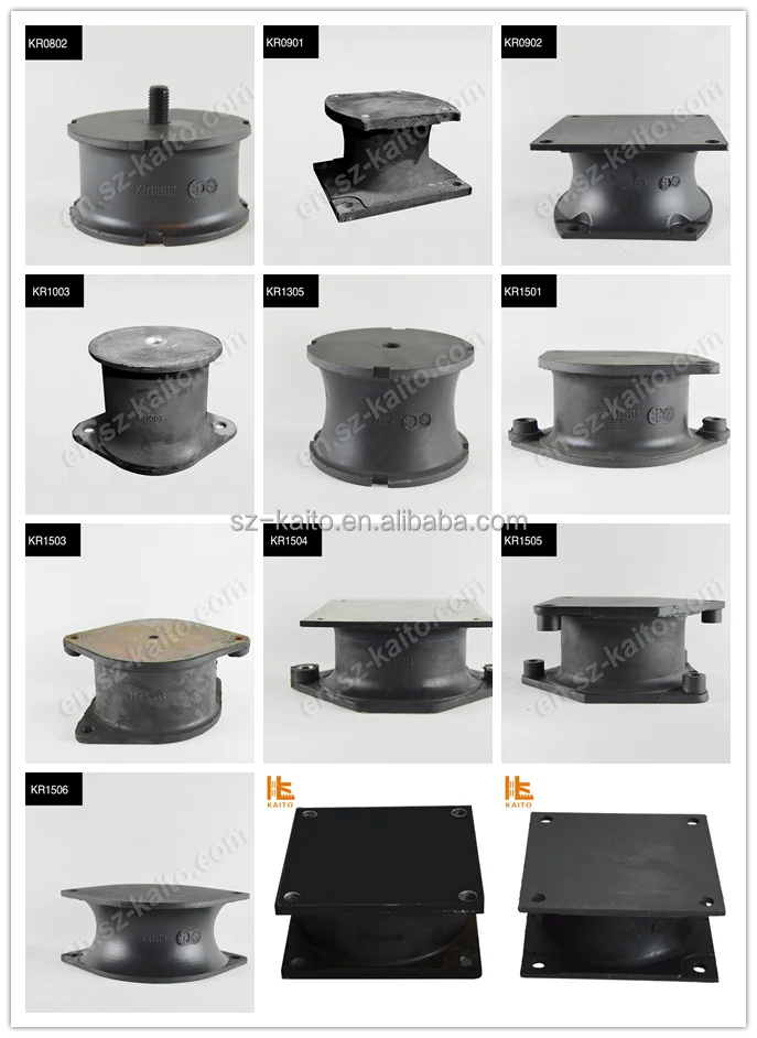Rubber Buffer Damper 354082 for HAMM Road Compactor