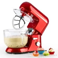 Cheftronic SM-961 Pink & White Stand Mixer, 1300W, 5L Stainless