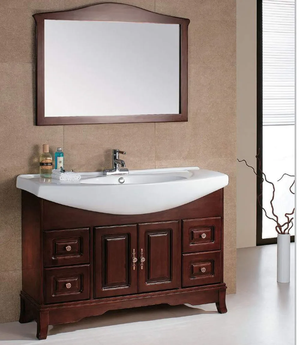 European Style Solid Wood Bathroom Vanity Classic Bathroom Vanity Cabinet Furniture Set Buy Classic Bathroom Cabinet