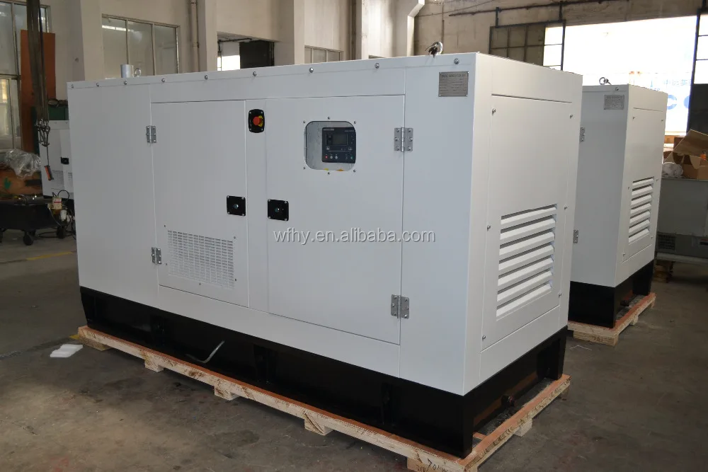 100kva Silent Diesel Generator with Ricardo R6105ZD Engine
