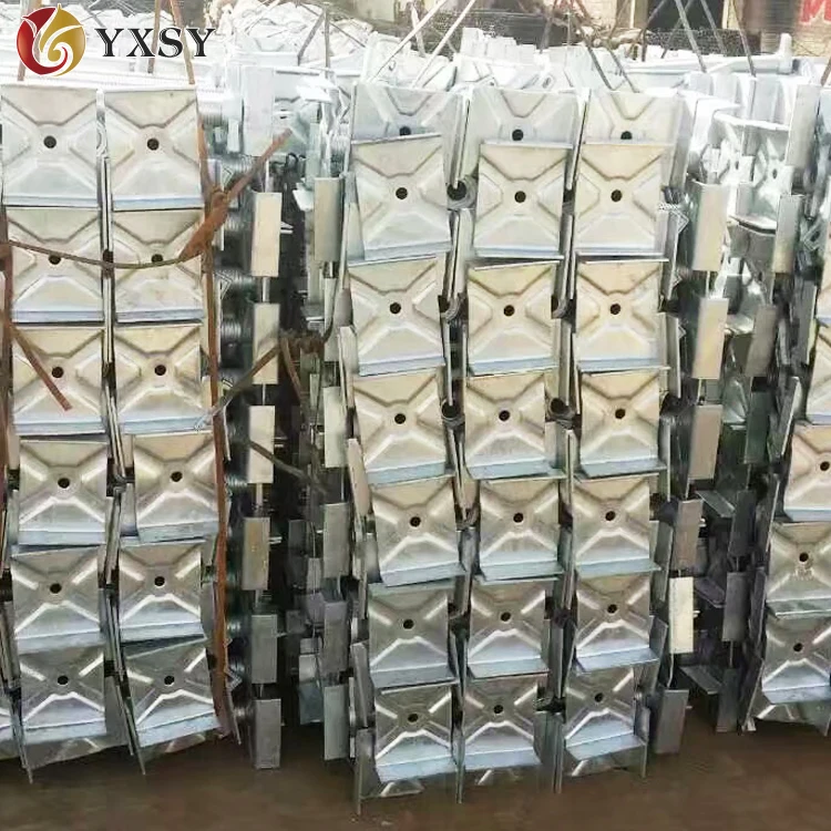 
 Новый тип регулируемых лесов с резьбой Базовая пластина/домкрат  