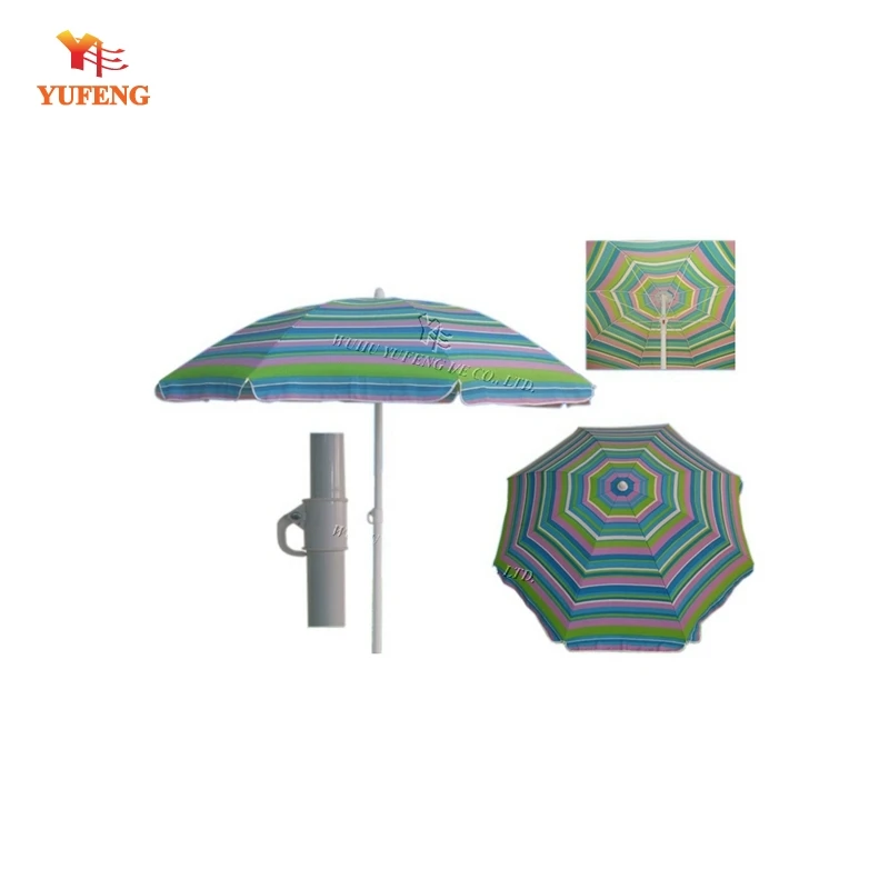 Stripe Color Polyester Fabric Sun Parasol Buy Plage Parasol Parasol Plage Parasol Plage Product On Alibaba Com