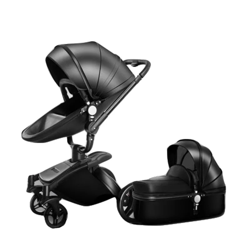 Luxury European Baby Stroller Egg Shape in Stroller With Car Seat And  Carry Cot