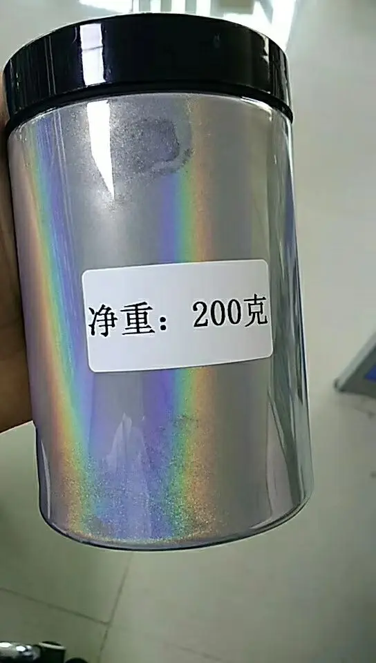 Лазерная голограмма Spectraflair, хромированный зеркальный Радужный Блестящий пигмент