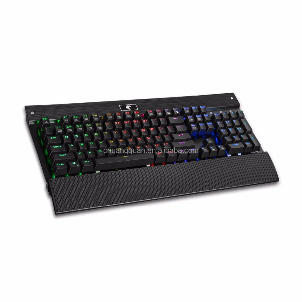 Eagle Z-77 Brand 104 Keys Usb Gaming Keyboard With Wrist Rest 