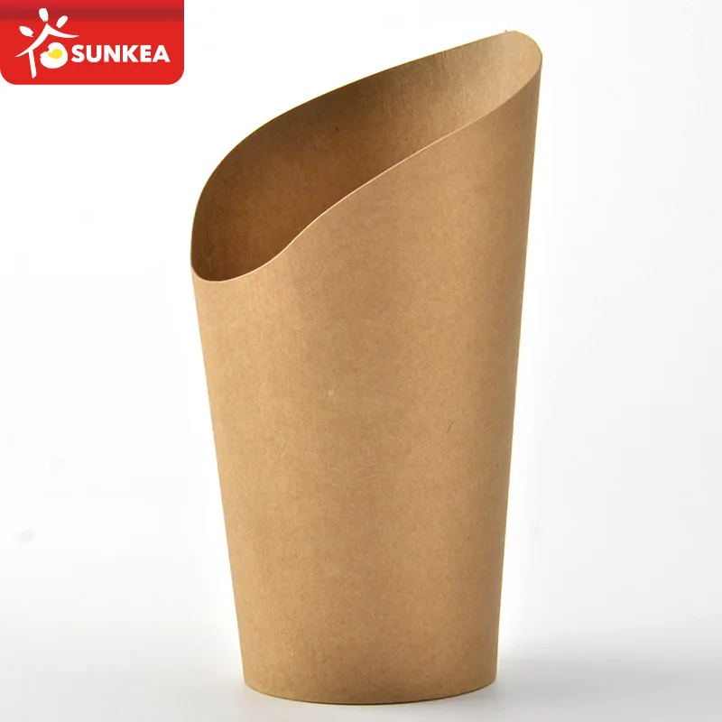 Environmentally-friendly Kraft Paper Chip Box - Buy French Fries Box, Chip  box, French Fries Scoop Product on Food Packaging - Shanghai SUNKEA  Packaging Co., Ltd.