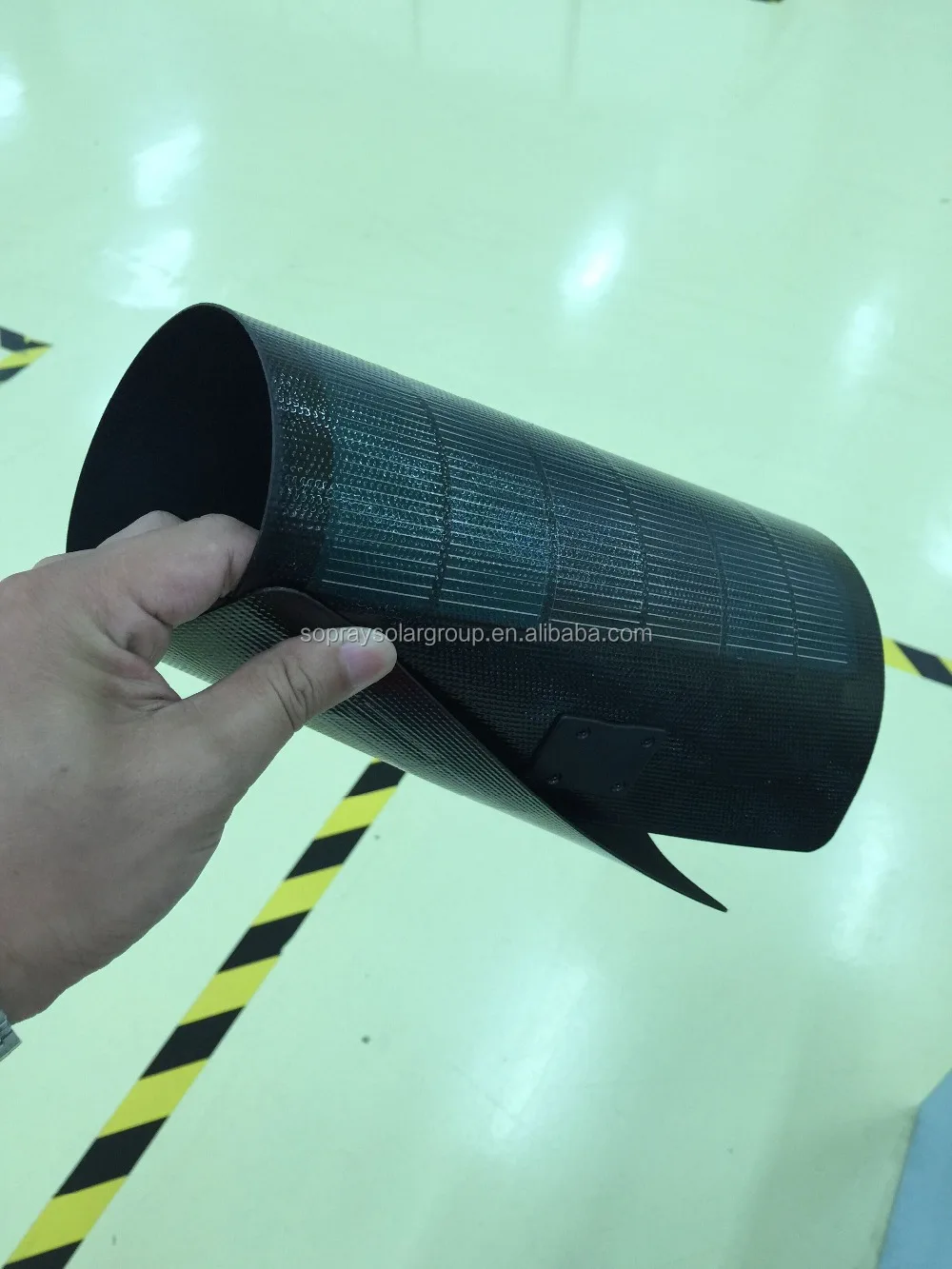 Amorphous Silicon Transparent Flexible Thin Film Solar Panel 120w 500w