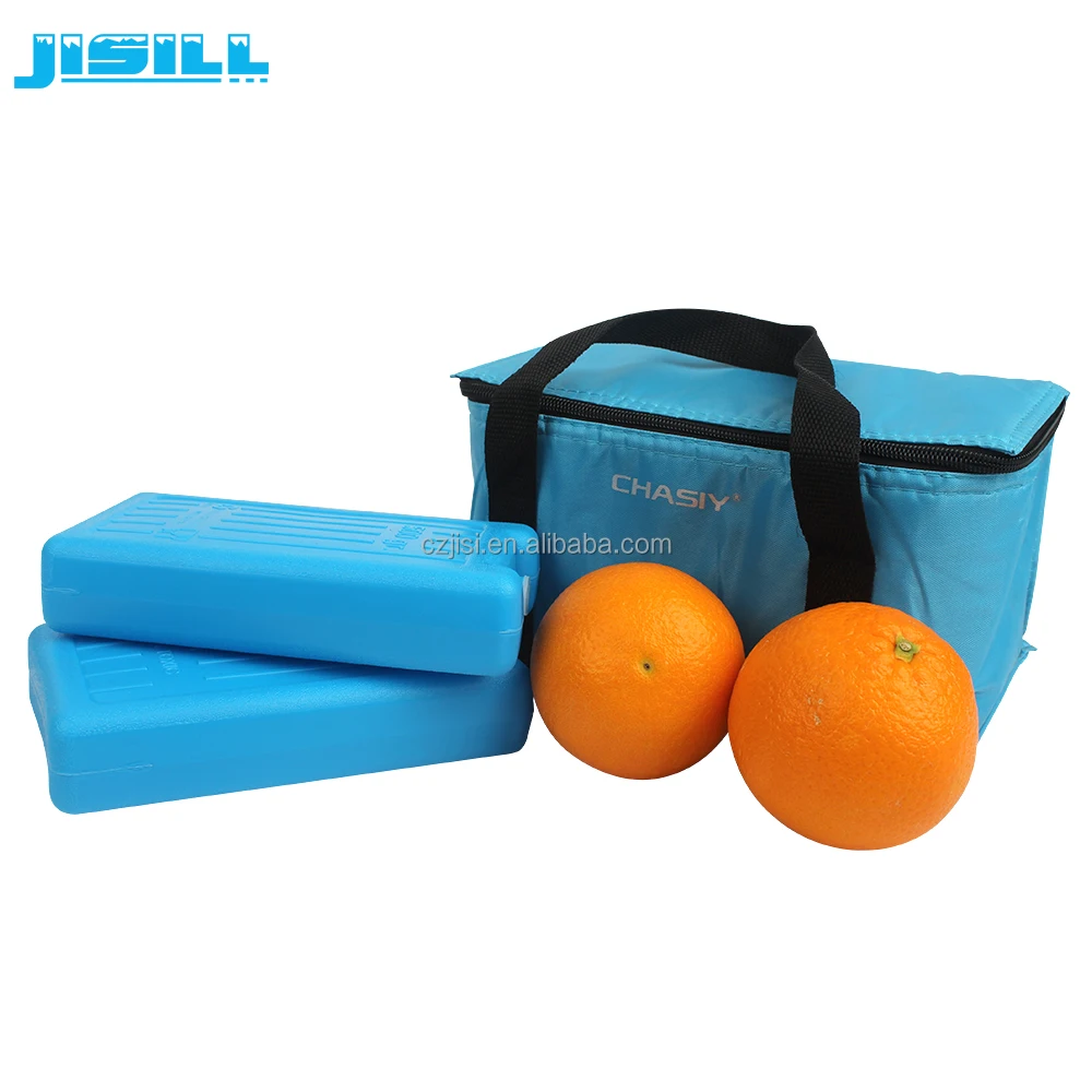 Reusable HDPE Plastic Ice Packs Cooler Brick for Food Cold Storage