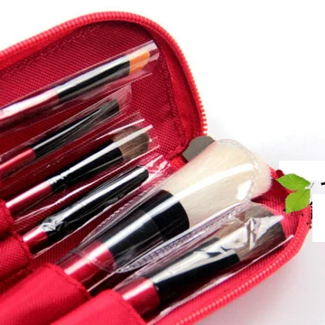 Деревянный набор для макияжа Кабуки, косметический набор jaf от производителя, кисти из белого мрамора