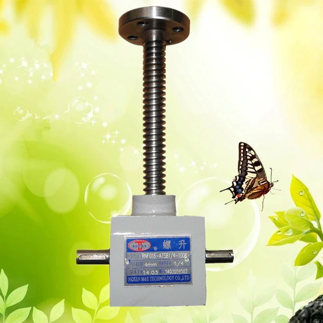 2 Tons Capacity Worm Gear Screw Jack for Lifting and Rotating