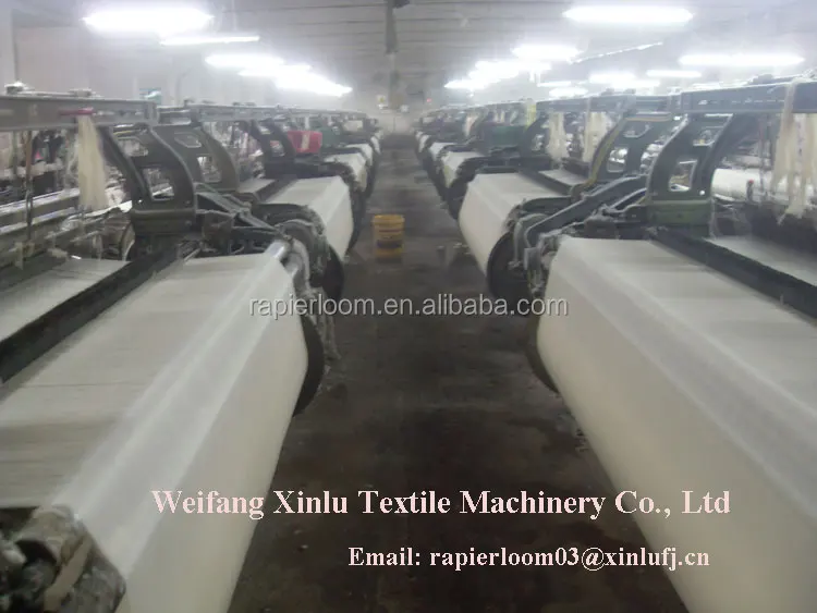 Plain Fabric Cotton Weaving Machine Rapier Loom