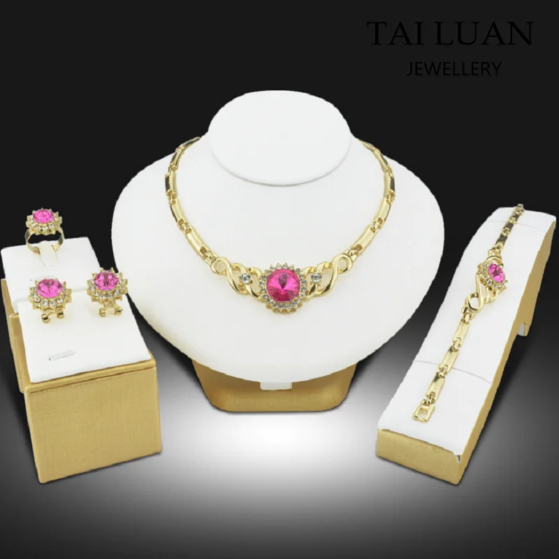 ruby jewellery sets gold