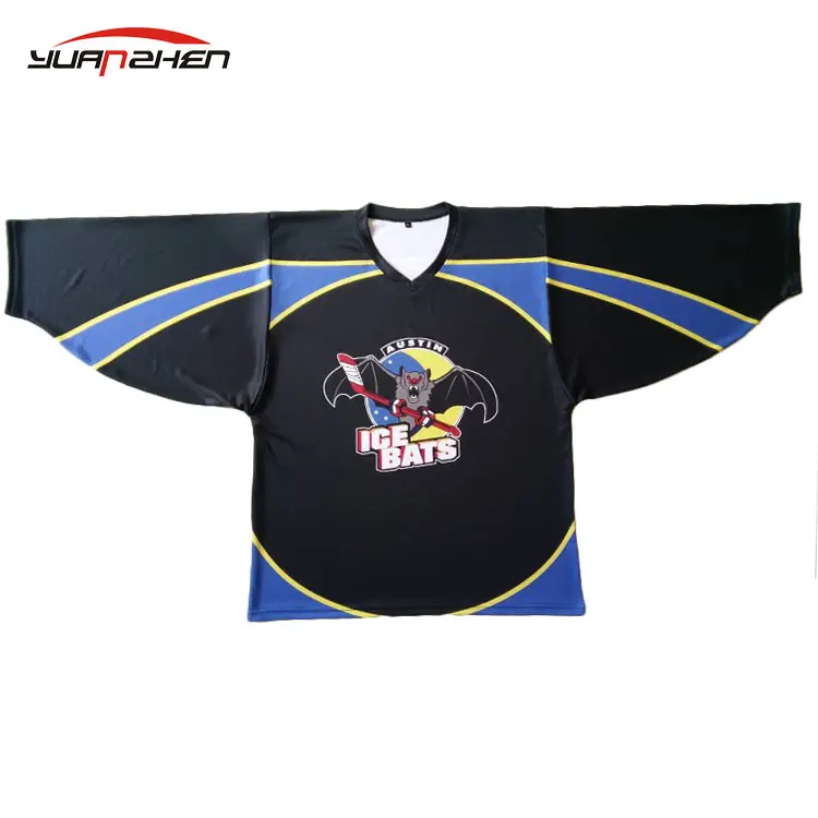 Индивидуальный дизайн сублимированной формы для хоккея с шайбой название команды на заказ/OEM занятий спортом и тренировок печатные