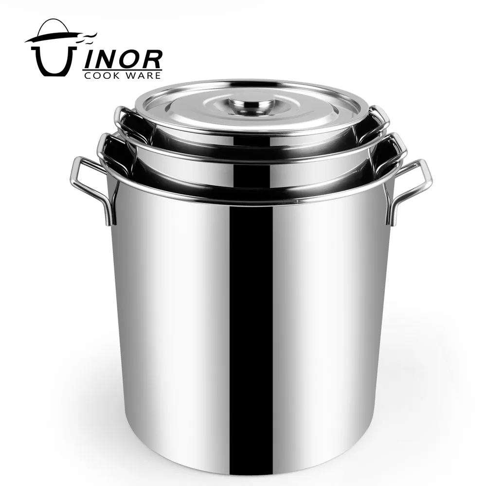 Wholesale 201# Commercial 100L Stainless Soup Pot Big Soup Pot - China Soup  Pot and 100L Stainless Soup Pot price