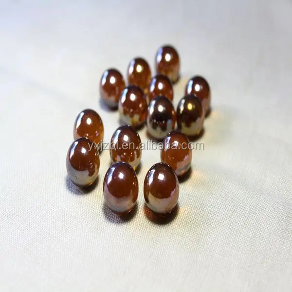 Цветной стеклянный мраморный шар в блистерной упаковке