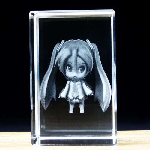 Wholesale K9 Puzzle 3d Crystal Gifts For Cartoon Girl Souvenir