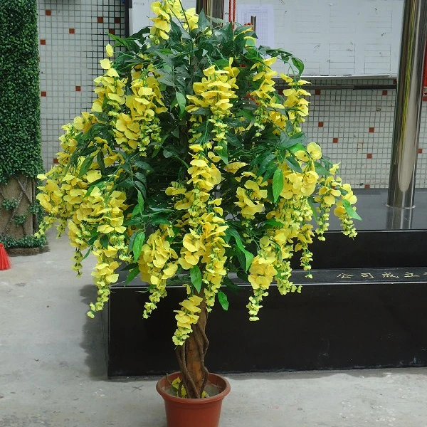 人工豆の花の木 黄色い花の木 Buy 人工豆花ツリー 偽豆花木 黄色の花の木 Product On Alibaba Com
