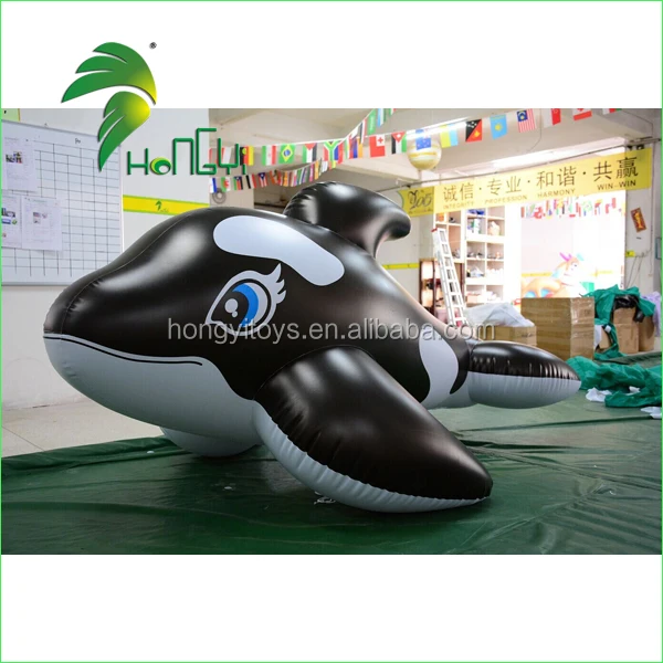 Cute Giant Inflatable Whale / Inflatable PVC Balloon Whale Animal