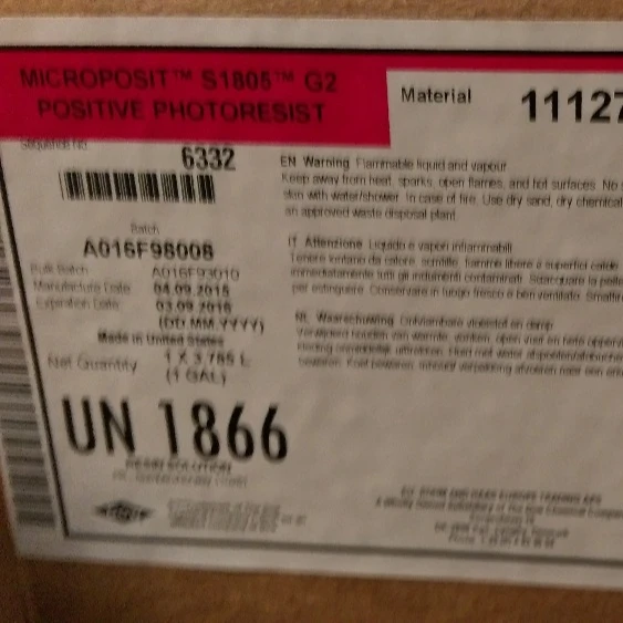 MICROPOSIT S1805 Positive Photoresist