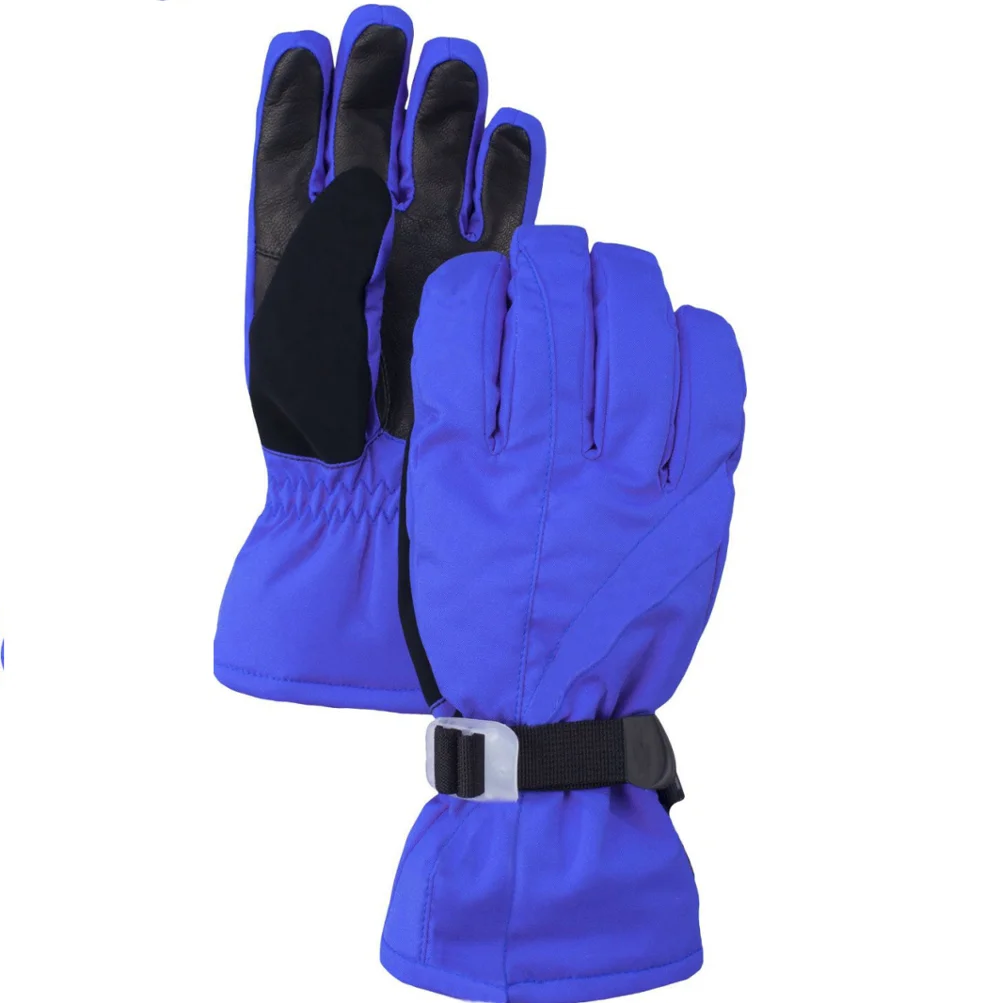 Warm High Quality Cheap Waterproof Full Fingger Battery Powered Heated Ski Gloves