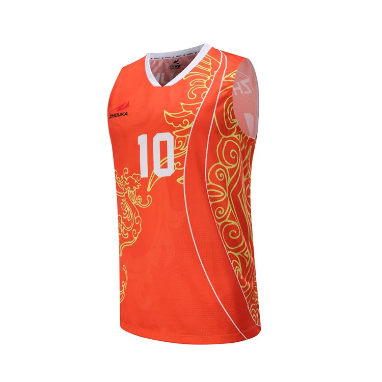 Custom Sublimated Basketball Jersey - Orange Galaxy