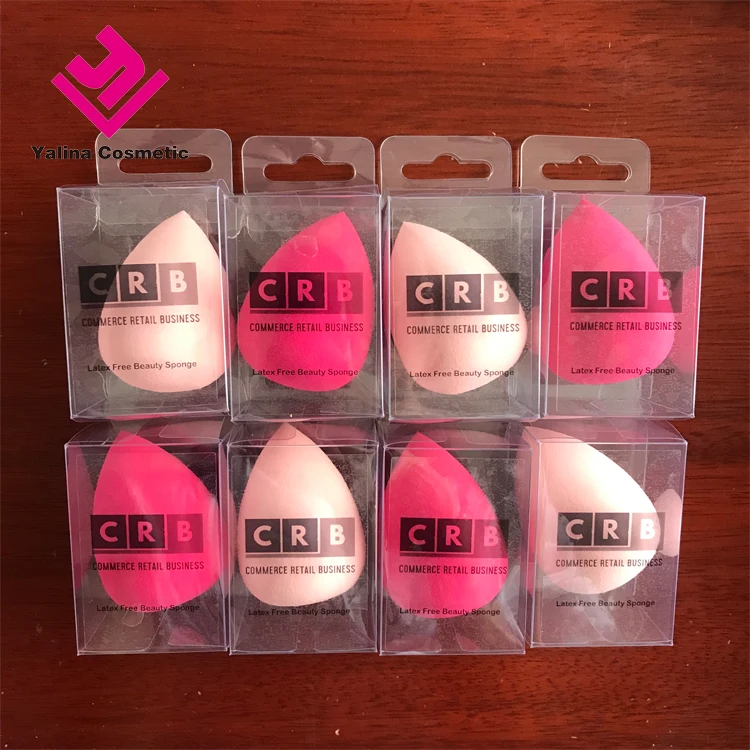 OEM Customizable Makeup Sponge Blender Beautiful Powder Puff Packaging Box for Beauty Products