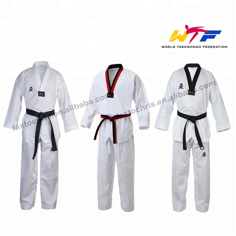 100% полиэстер, униформа для тхэквондо, детское кимоно dobok, тхэквондо