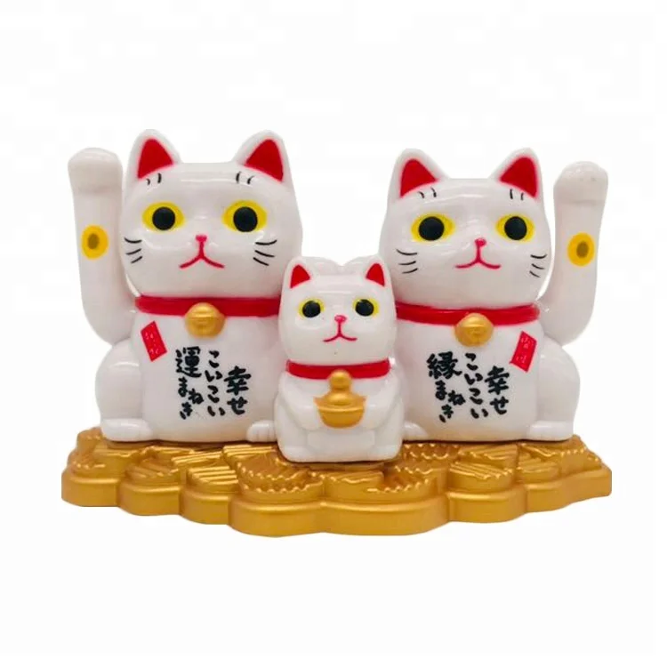 
 Новая пластиковая танцевальная игрушка lucky cat на солнечной энергии для автомобиля  