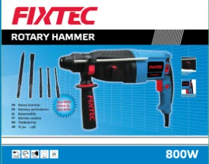 ROTOMARTILLO 1800W SDS-PLUS 36MM FIXTEC | ELEK | Generadores Eléctricos -  Bombas de Agua - Martillo Demoledor - Rotomartillo Inalambrico Precio