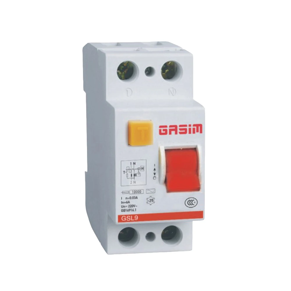 Mcb Mccb Rccb Elcb Circuit Breaker 2p 30ma 40a C63 100a 125a Ac Dc Earth Leakage Circuit Breaker
