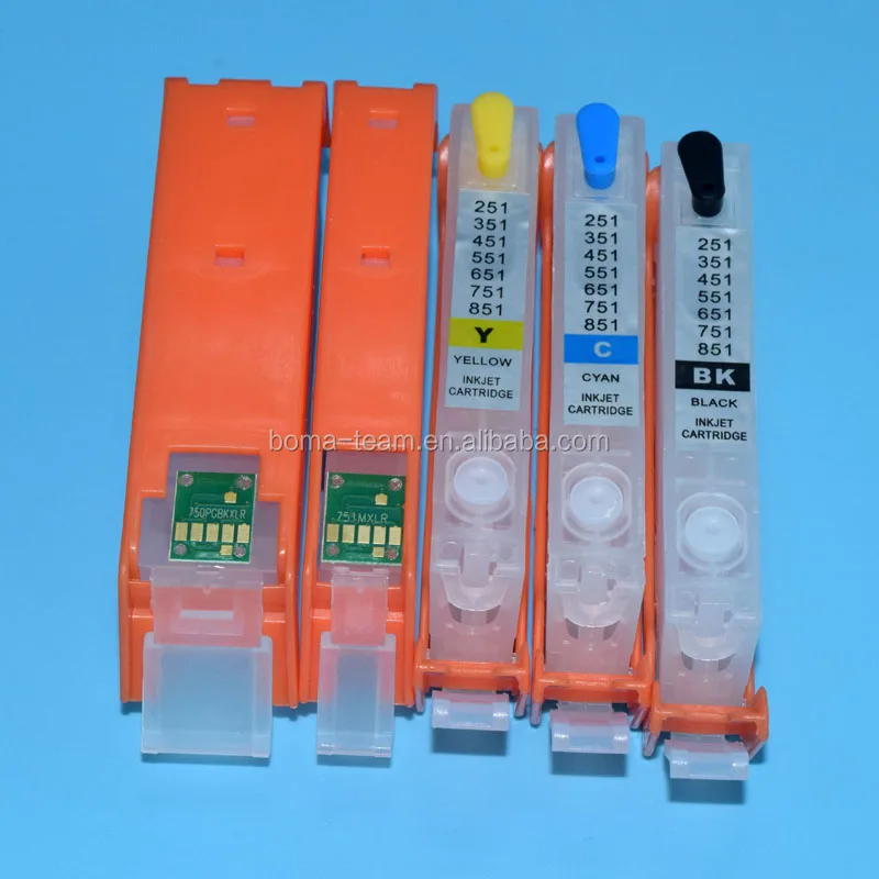 Pgi-450 Cli-451 Refill Ink Cartridge for Canon MG5440 MG5540 MG5640 MG6440 MG6640 MG7540 Ip7240 MX924 IX6540 IX6840 Printers