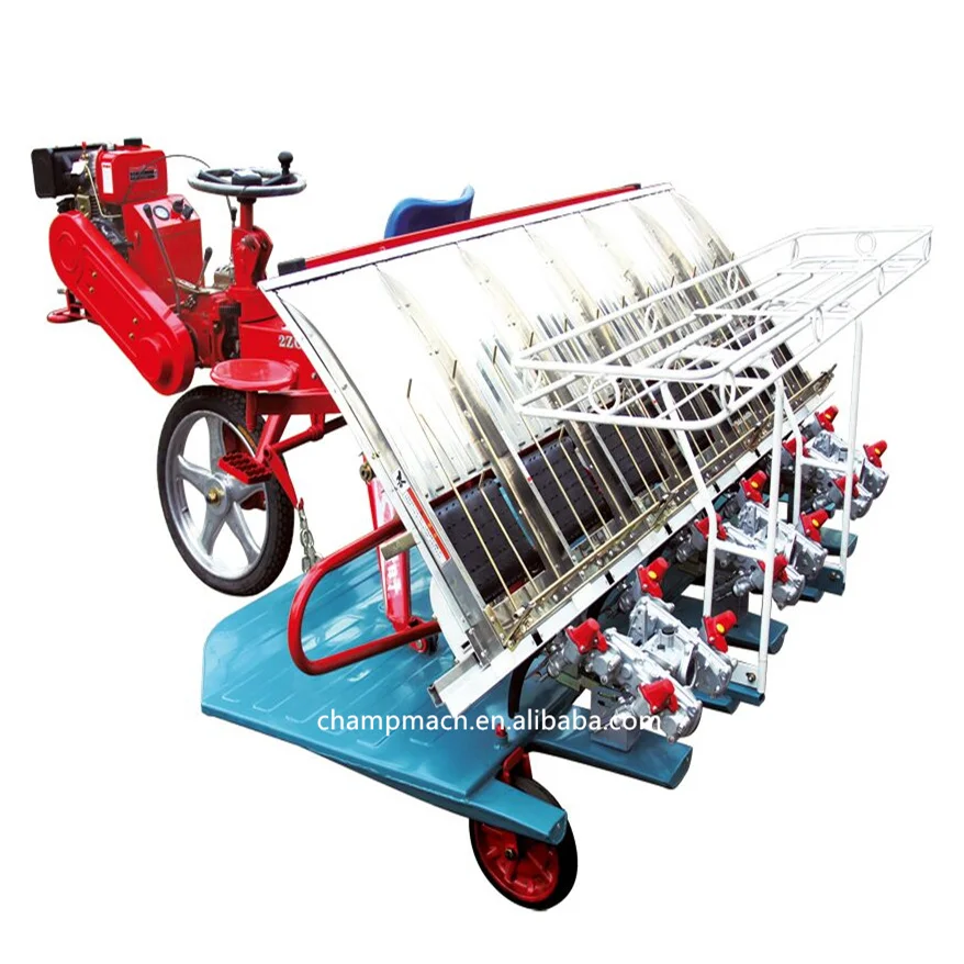 The Price of 4 Rows Rice Transplanter Planting Machine Manual Operated